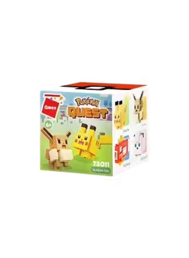 Qman - Keeppley Pokemon Quest - Blind Box 1St Wave 73011 - Image 2